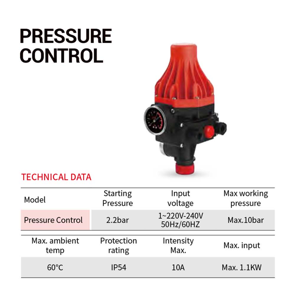 PRESSURE CONTROL
