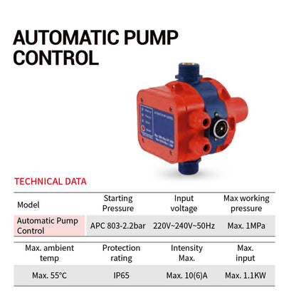 AUTOMATIC PUMP CONTROL