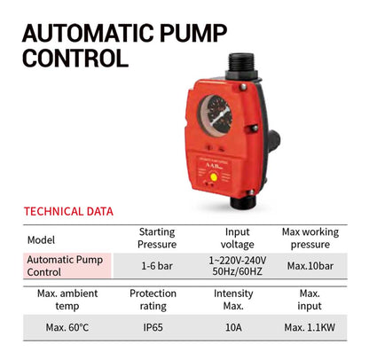 AUTOMATIC PUMP CONTROL